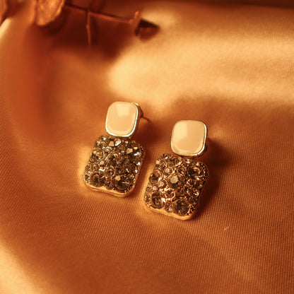 Black Diamond Frost Earrings