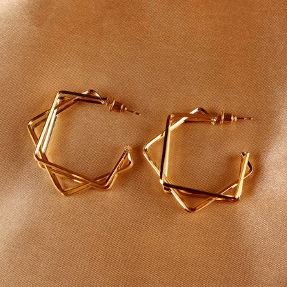 Golden Angles Hoops