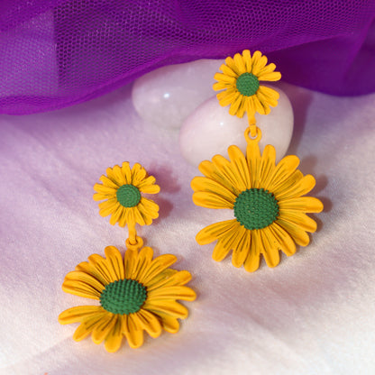 Bloom Burst Dangle Earrings