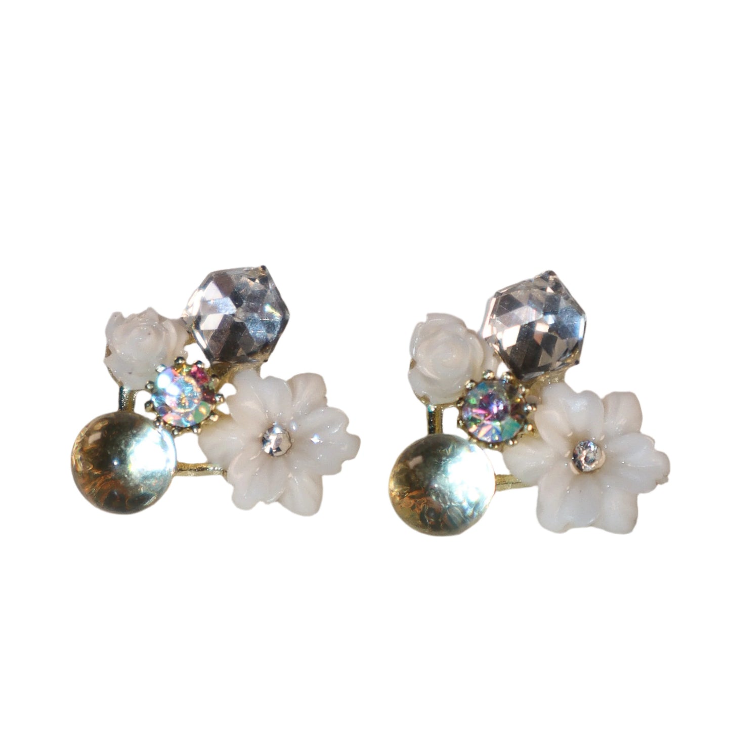 Lavender Twilight Blossom Studs