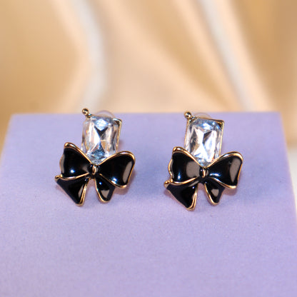 Crystal Bow Studs