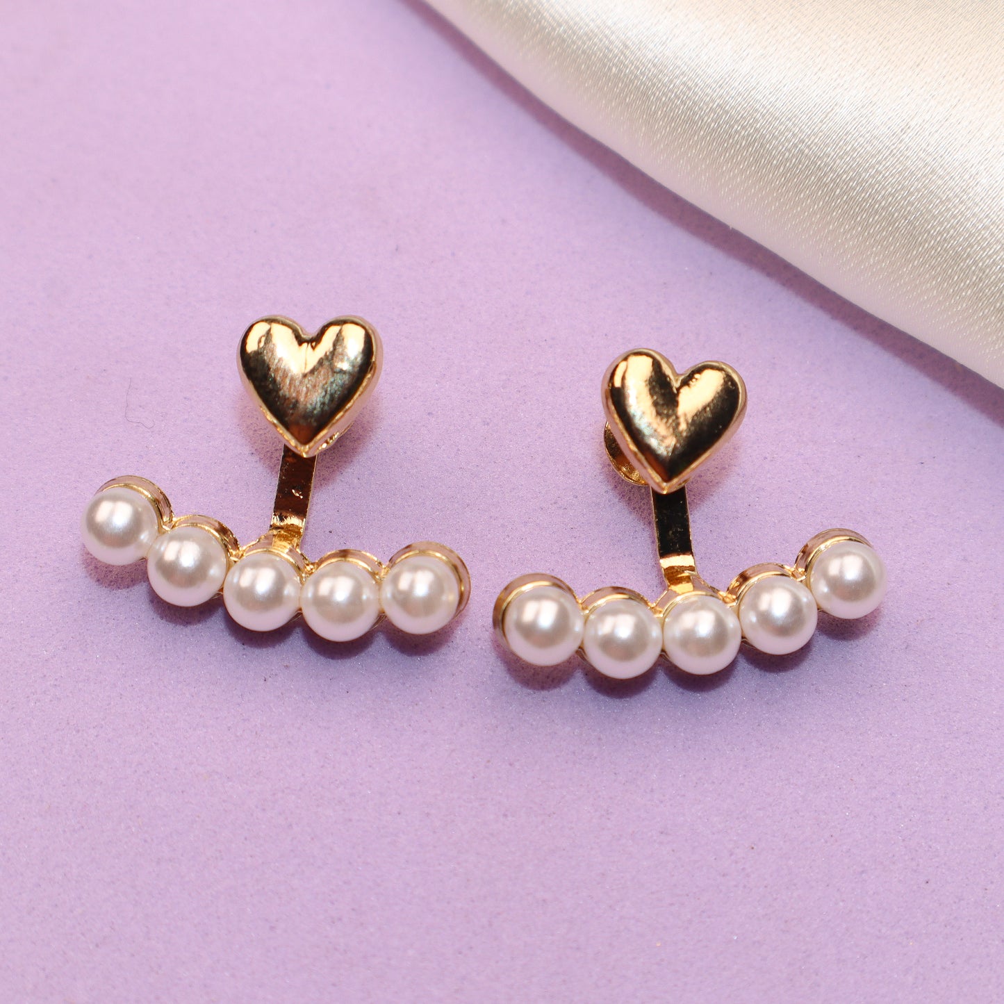 Heart & Pearl Harmony Earrings