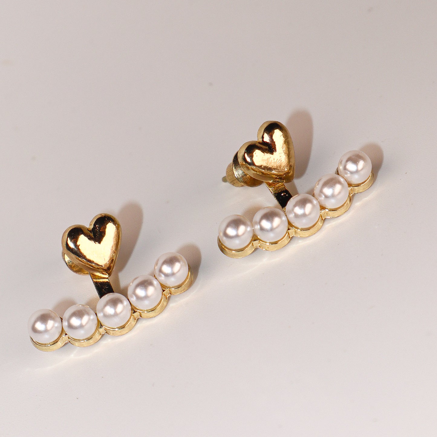 Heart & Pearl Harmony Earrings